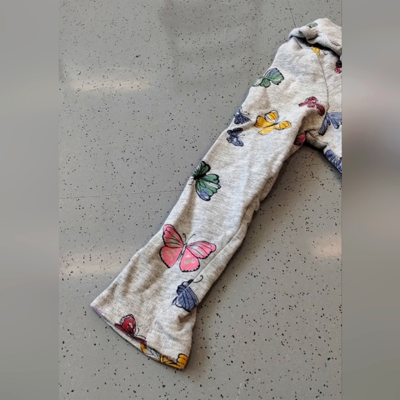 Carter’s Kid girl’s 4/5 dress long sleeves Multicolor Butterflies Fairy Core - Picture 10 of 10